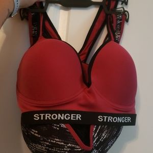 Soft cup sports bra. Low impact